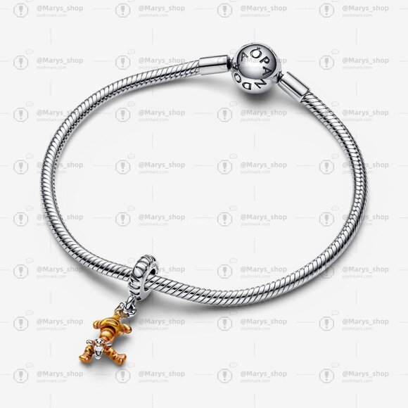 Pandora Disney Winnie the Pooh Tigger Dangle Charm - Picture 3 of 5